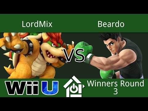 Smash @ The Mountain 3 - LordMix (Bowser) vs Beardo (Little Mac) - Smash 4 Winners Round 3