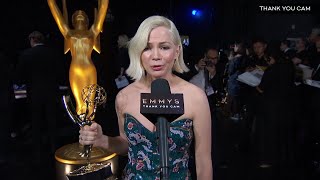 71st Emmys Thank You Cam: Michelle Williams From Fosse/Verdon