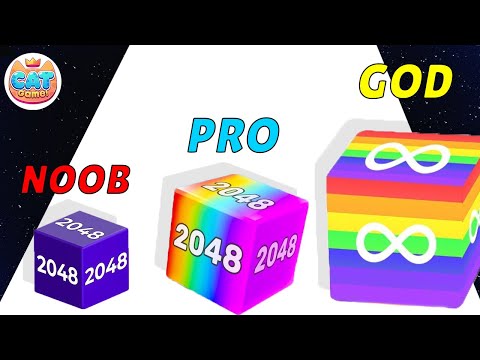 Happy Cube 2048: Unlock 512M - Number Games (Max Level) 12345