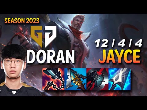 GEN Doran JAYCE vs GAREN Top - KR Ranked