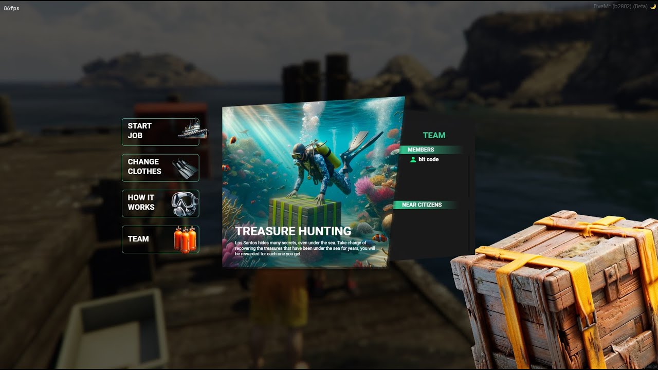 [PAID][ESX/QB/QBOX] BIT Treasure Hunting thumbnail 2