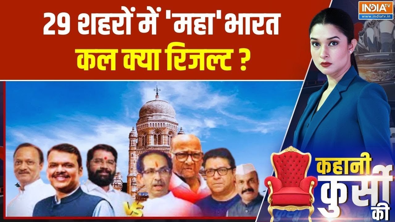 Maharashtra BMC Election: 29 शहरों में 'महा'भारत,  कल क्या रिजल्ट ? NCP | BJP | Congre