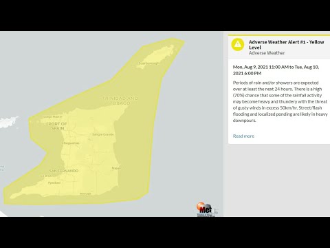 Noon Weather - Monday August 9th 2021