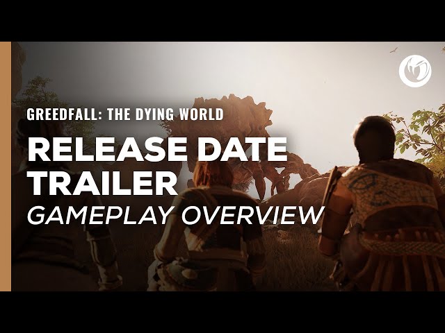 Titulný obrázok Youtube videa s názvom GreedFall: The Dying World | Release Date Trailer (Gameplay Overview)
