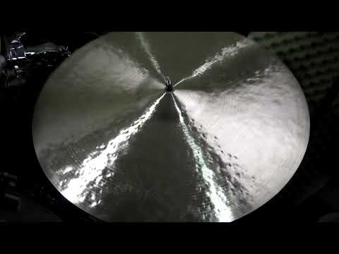 22 Rustico Extra Dark Ride, 2307g after 4 weeks rest - Handcrafted cymbals by Craig Lauritsen