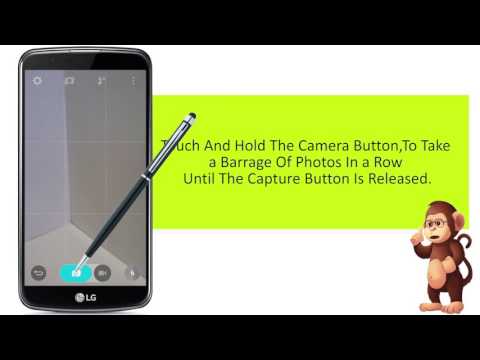 How To Take Burst Shot On LG phones user guide support