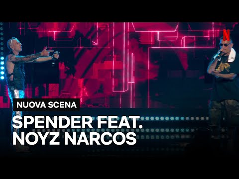 NOYZ NARCOS porta con SPENDER ATTICA sul palco di NUOVA SCENA | Netflix Italia
