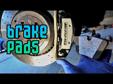 Mercedes AMG ML63, R63, S63, and CL63 Rear Brake Pad Service