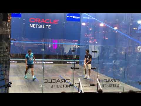 2- Karim Abdel Gawad v Tarek Momen Squash Semis September 2018