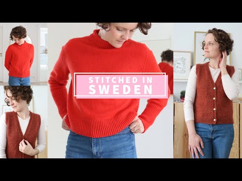 Finished MATCHA jumper| Vest No. 7 | two WIPs | and a bit of sewing | episode 115