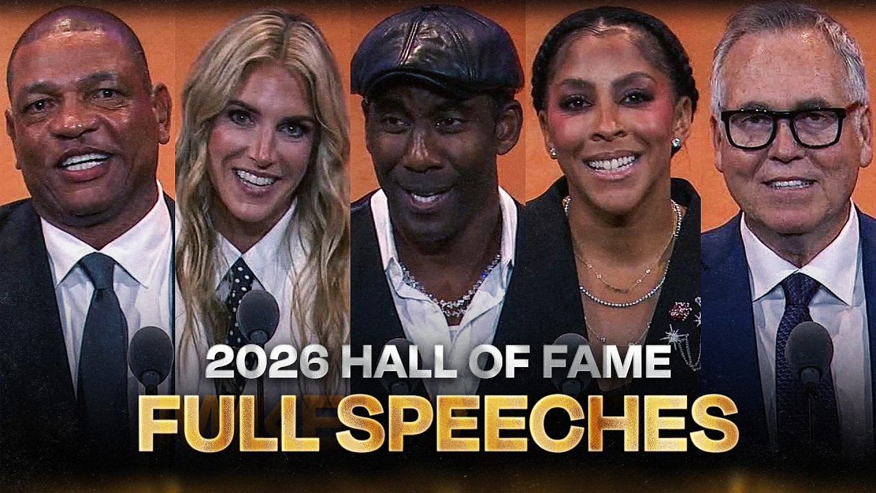 Every Basketball Hall of Fame Enshrinement Speech from the #26HoopClass 