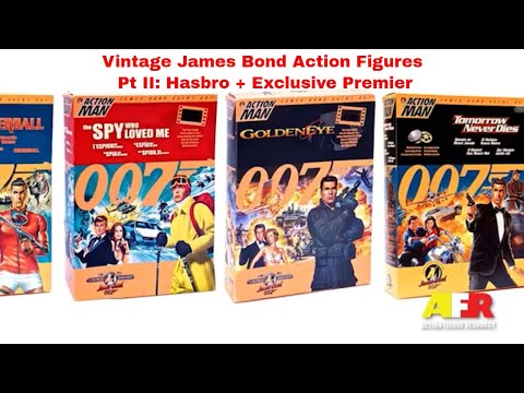 James Bond Pt II: Hasbro & Excl Premiere Action Figures