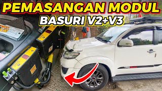 Download lagu INSTALLING BASURI V2 MODULE ON FORTUNER‼️😱 - NEW MODULE UPGRADE mp3