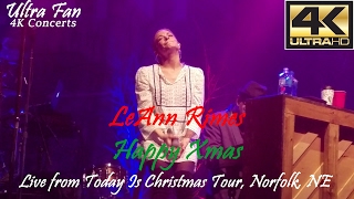 LeAnn Rimes - Happy Xmas Live from Today Is Christmas Tour Norfolk, NE
