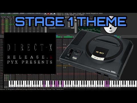 [Deflemask] Direct-X Stage 1 Theme MegaDrive Remix