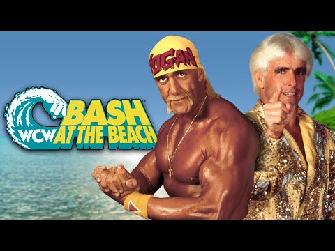 FULL EVENT: WCW Bash at the Beach 1994 | Hulk Hogan’s WCW debut vs. Ric Flair; Austin vs. Steamboat