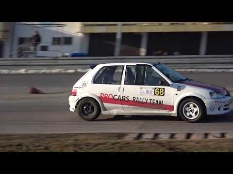 Mostek Bartosz - Peugeot 106 - SuperOES 3 Runda  Tor Kielce 24-03-2018