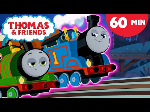 Nighttime in Sodor | Thomas & Friends: All Engines Go! | 60+ Minutes! - Kids TV Series, Kingdom Kids Zone - Thomas & Friends
