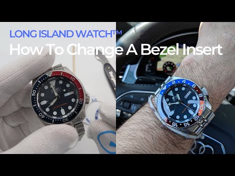 How to Change or Upgrade to a Ceramic Bezel Insert on your Diver - Watch and Learn #65