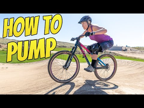 How To Gain Speed On PumpTracks & Trails  - How To Pump A Bike