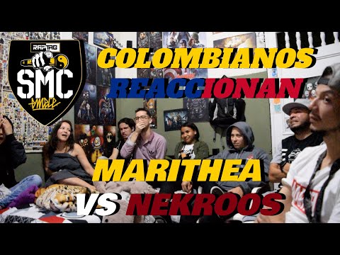 COLOMBIANOS REACCIONAN a MARITHEA vs NEKROOS SUPREMACÍA MC 2021
