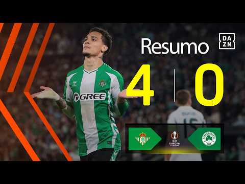 Real Betis 4-0 Panathinaikos (EL 2025/26)