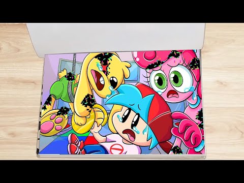 "Musical Memory" Bunzo Bunny Corrupted - FNF & Poppy Playtime 2 Animation Plipbook3D