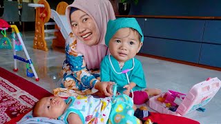 Download lagu KOMPILASI VIDEO BAYI AZAM TERBAIK 🎉 MAIN DOKTER DOKTERAN BARENG ARUMI mp3