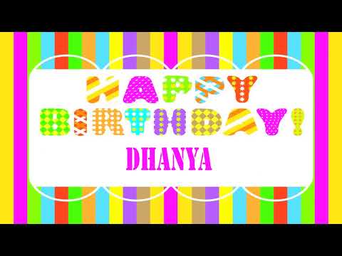 Dhanya Birthday Wishes  - Happy Birthday DHANYA