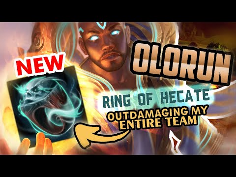 Smite - Olorun Doing More Damage Than My Entire Team Combined