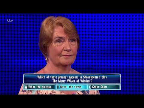 Barbara Gets Her Shakespeare Question Wrong - The Chase