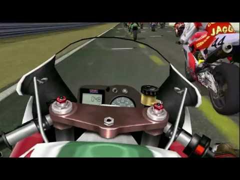 SBK2001 Honda VTR 1000 SPW Brands Hatch Amasing 2 Place On Board Camera
