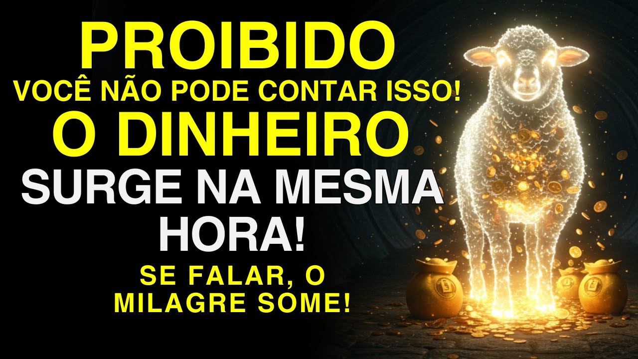 FAÇA ISSO AGORA! O DINHEIRO SURGIRÁ EM MENOS DE 2 MINUTOS!