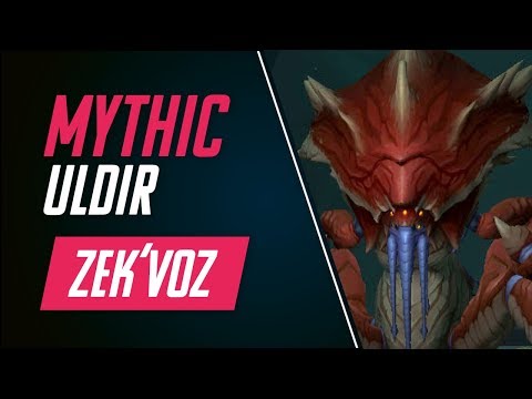 Mythic Zek'voz, herald of N'zoth (Fury Warrior Commentary)