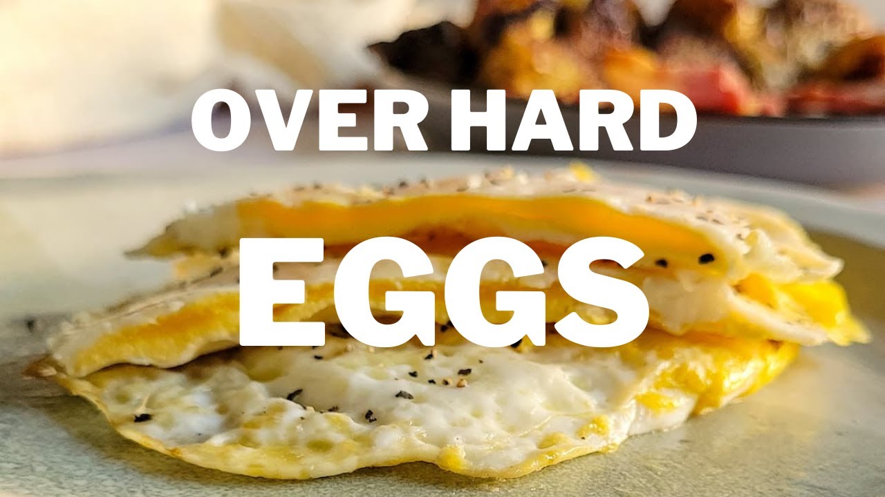HOW TO MAKE OVER HARD EGGS | OVER HARD FRIED EGGS