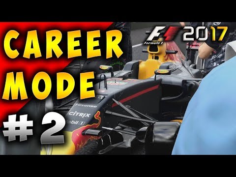 F1 2017 GAME CAREER MODE PART 2 | ANOTHER CLOSE FINISH!