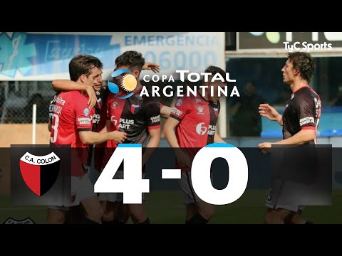 Copa Argentina: Colón 4-0 Sol de Mayo