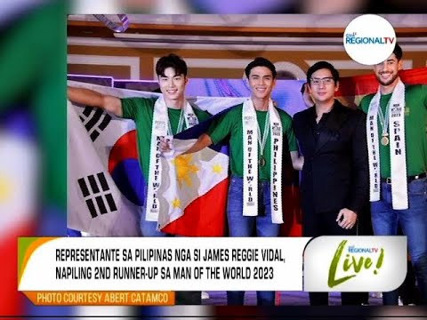 GMA Regional TV Live: Man of the World 2nd Runner up