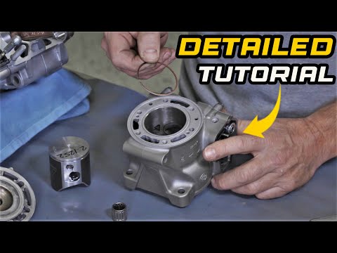 HOW TO: 2 Stroke Top End Rebuild - KTM 125SX