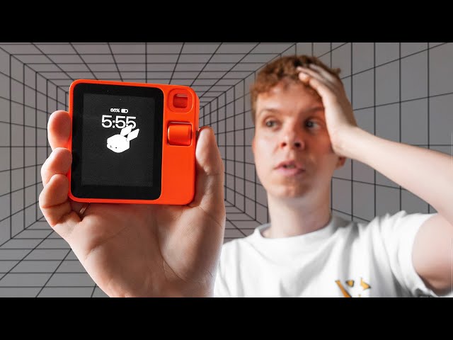 Vídeo relacionado con GIOPUEY Funda Compatible con Rabbit R1, Ultradelgado Silicona Case Cover, Anti-caída, Portátil - Orange