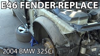 BMW E46 How To Replace a Fender DIY