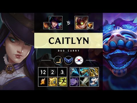 Caitlyn ADC vs Ziggs - KR Diamond Patch 25.11