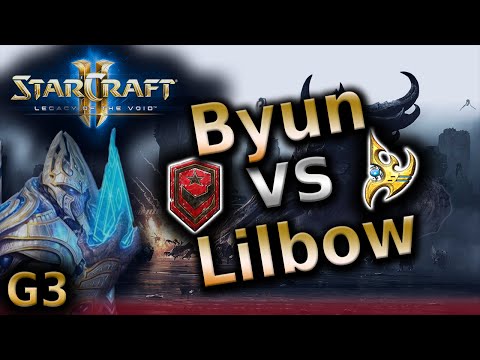 Starcraft 2 LOTV - Byun (T) vs Lilbow (P) - G3 on Orbital Shipyard - Pro tournament