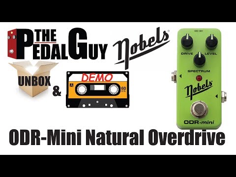 Nobels ODR-1 Mini Analog Overdrive 2010s - Green image 2