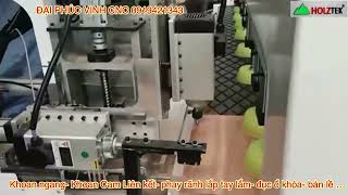 Công nghệ mới| Máy phay khoan Cnc 2 phương Holztek | khoan ngang 2 cạnh đa năng