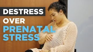 Pregnancy 101: De-stress over prenatal stress