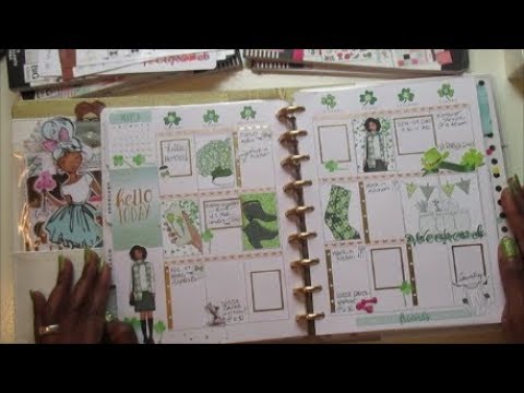 Plan With Me | St. Patrick's Day | ft. Koko's Art House Printables