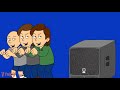 Boris Toris Classic Caillou Blast Loud Music At The Mall