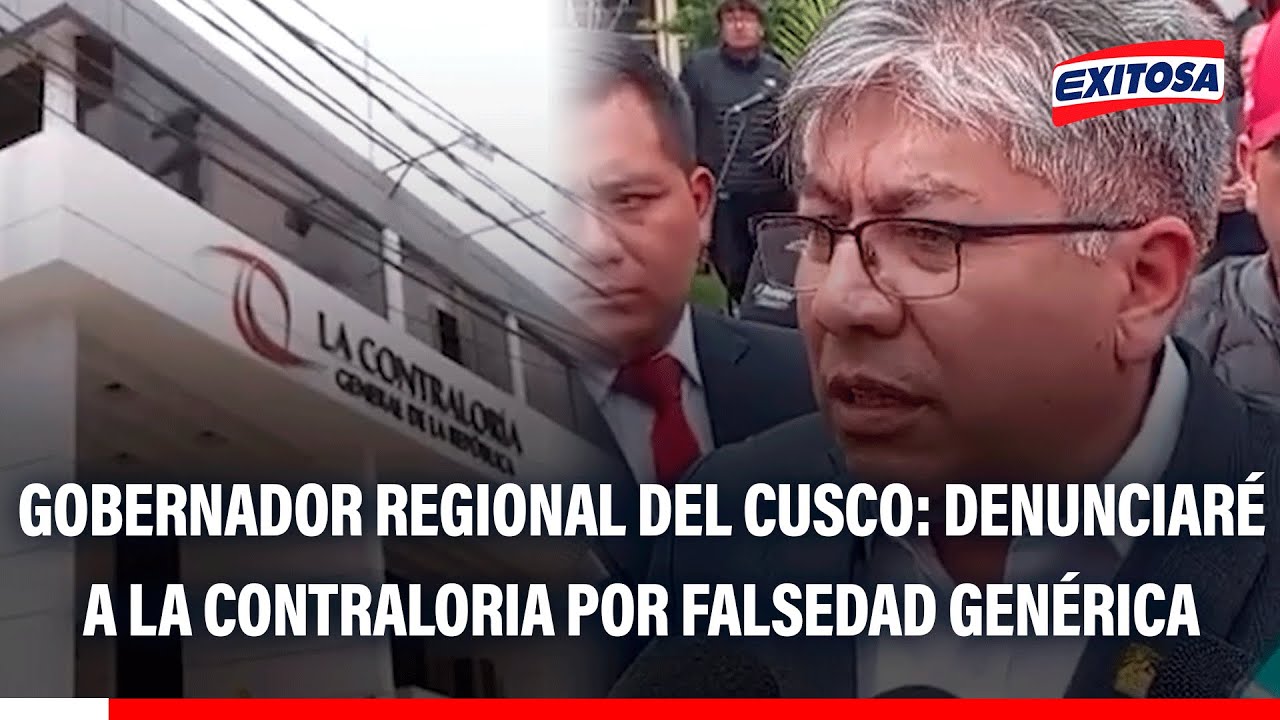 🔴🔵 Werner Salcedo denunciará a la Contraloría tras informe que señala irregularidades en su gestión