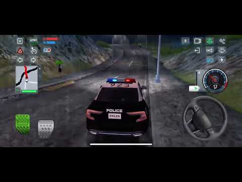 US Police Officer Car Chasing Robbers Cars in Open City - Android IOS Gameplay